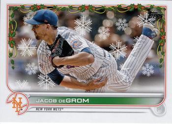 #HW131 Jacob deGrom - New York Mets - 2022 Topps Holiday Baseball