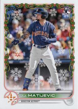 #HW136 J.J. Matijevic - Houston Astros - 2022 Topps Holiday Baseball
