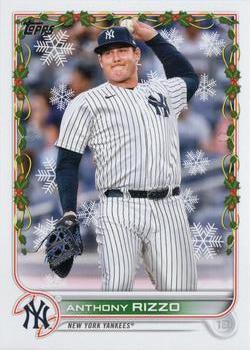 #HW138 Anthony Rizzo - New York Yankees - 2022 Topps Holiday Baseball