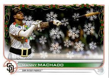 #HW143c Manny Machado - San Diego Padres - 2022 Topps Holiday Baseball