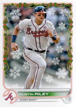 #HW146 Austin Riley - Atlanta Braves - 2022 Topps Holiday Baseball