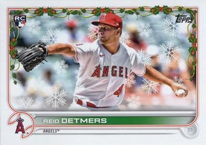 #HW147 Reid Detmers - Los Angeles Angels - 2022 Topps Holiday Baseball