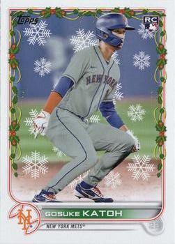 #HW149 Gosuke Katoh - New York Mets - 2022 Topps Holiday Baseball