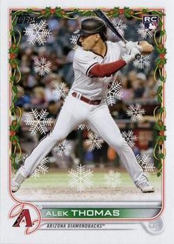 #HW14 Alek Thomas - Arizona Diamondbacks - 2022 Topps Holiday Baseball
