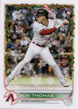#HW14b Alek Thomas - Arizona Diamondbacks - 2022 Topps Holiday Baseball