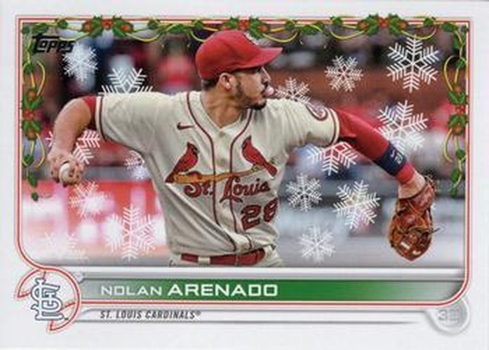 #HW153 Nolan Arenado - St. Louis Cardinals - 2022 Topps Holiday Baseball