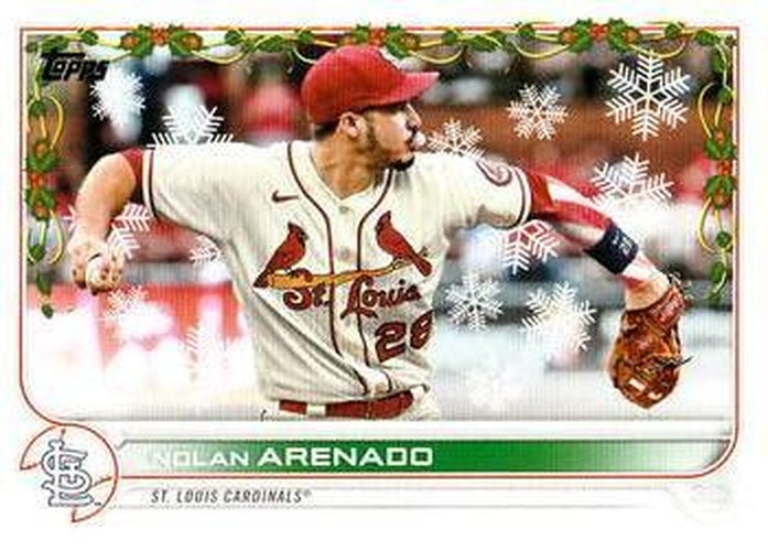 #HW153b Nolan Arenado - St. Louis Cardinals - 2022 Topps Holiday Baseball