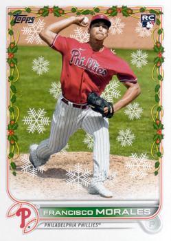 #HW154 Francisco Morales - Philadelphia Phillies - 2022 Topps Holiday Baseball