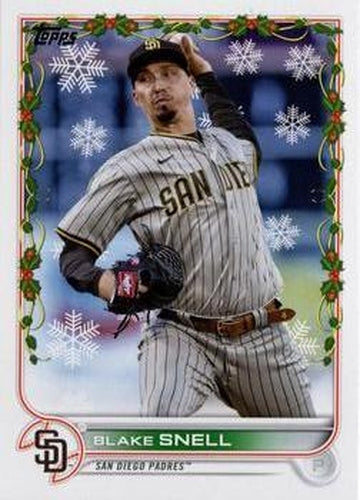 #HW155 Blake Snell - San Diego Padres - 2022 Topps Holiday Baseball