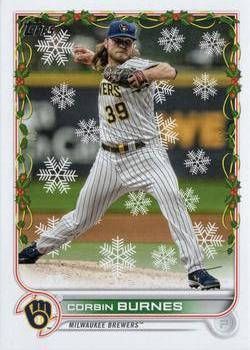 #HW165 Corbin Burnes - Milwaukee Brewers - 2022 Topps Holiday Baseball
