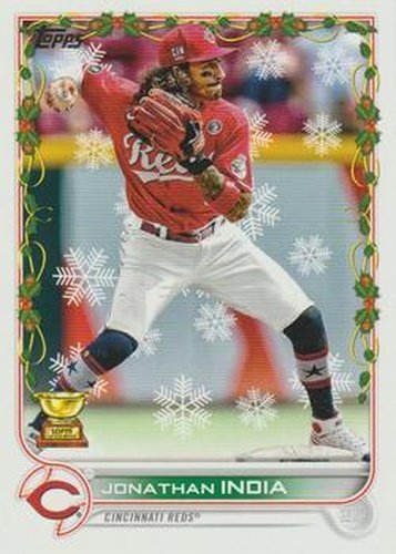 #HW167 Jonathan India - Cincinnati Reds - 2022 Topps Holiday Baseball