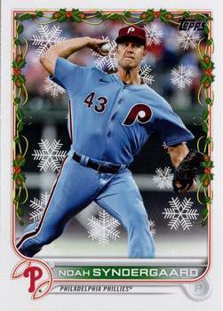 #HW170 Noah Syndergaard - Philadelphia Phillies - 2022 Topps Holiday Baseball