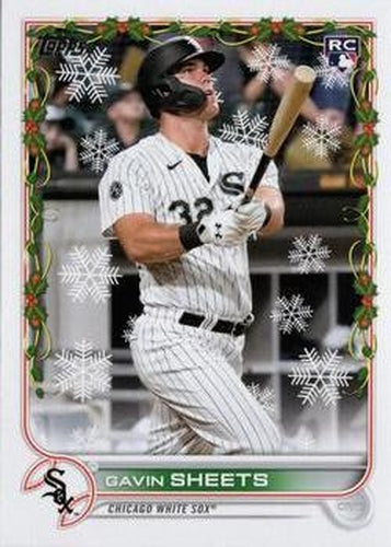 #HW174 Gavin Sheets - Chicago White Sox - 2022 Topps Holiday Baseball