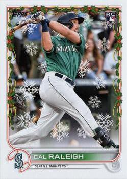 #HW175 Cal Raleigh - Seattle Mariners - 2022 Topps Holiday Baseball