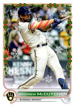 #HW178b Andrew McCutchen - Milwaukee Brewers - 2022 Topps Holiday Baseball