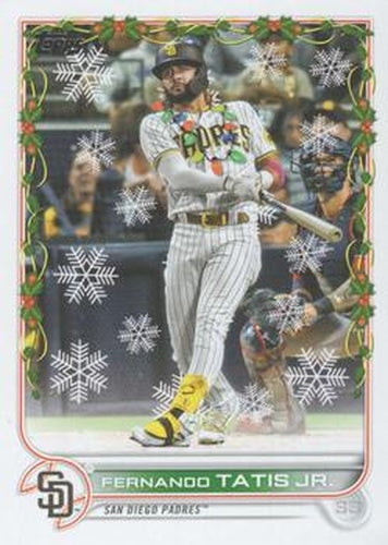 #HW179c Fernando Tatis Jr. - San Diego Padres - 2022 Topps Holiday Baseball
