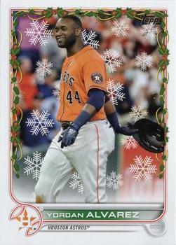 #HW183 Yordan Alvarez - Houston Astros - 2022 Topps Holiday Baseball