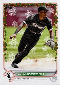 #HW187 Tim Anderson - Chicago White Sox - 2022 Topps Holiday Baseball