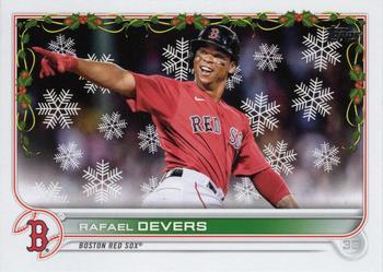 #HW189 Rafael Devers - Boston Red Sox - 2022 Topps Holiday Baseball