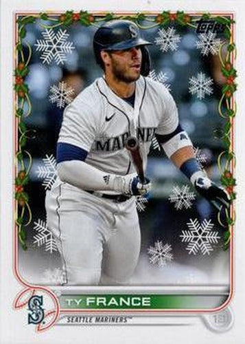 #HW191 Ty France - Seattle Mariners - 2022 Topps Holiday Baseball