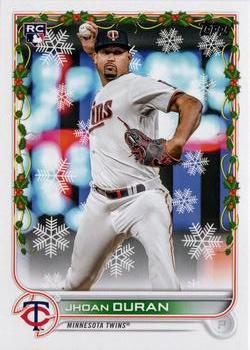 #HW195 Jhoan Duran - Minnesota Twins - 2022 Topps Holiday Baseball