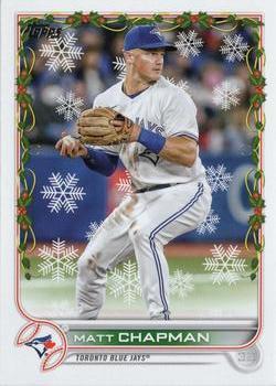 #HW198 Matt Chapman - Toronto Blue Jays - 2022 Topps Holiday Baseball