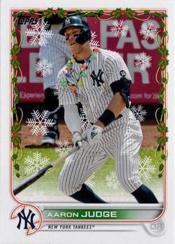 #HW1c Aaron Judge - New York Yankees - 2022 Topps Holiday Baseball