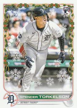 #HW200b Spencer Torkelson - Detroit Tigers - 2022 Topps Holiday Baseball
