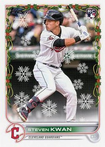 #HW21 Steven Kwan - Cleveland Guardians - 2022 Topps Holiday Baseball