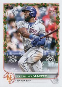 #HW23 Starling Marte - New York Mets - 2022 Topps Holiday Baseball