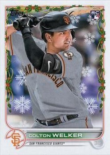 #HW26 Colton Welker - San Francisco Giants - 2022 Topps Holiday Baseball