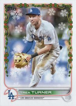 #HW2 Trea Turner - Los Angeles Dodgers - 2022 Topps Holiday Baseball