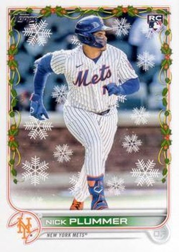 #HW30 Nick Plummer - New York Mets - 2022 Topps Holiday Baseball