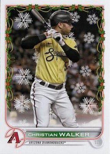 #HW3 Christian Walker - Arizona Diamondbacks - 2022 Topps Holiday Baseball