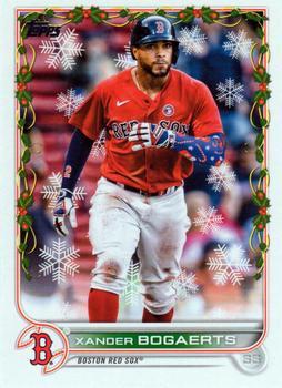 #HW40b Xander Bogaerts - Boston Red Sox - 2022 Topps Holiday Baseball