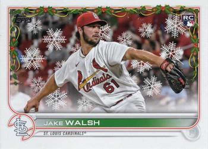 #HW42 Jake Walsh - St. Louis Cardinals - 2022 Topps Holiday Baseball