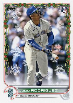 #HW44 Julio Rodriguez - Seattle Mariners - 2022 Topps Holiday Baseball