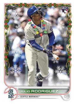 #HW44c Julio Rodriguez - Seattle Mariners - 2022 Topps Holiday Baseball