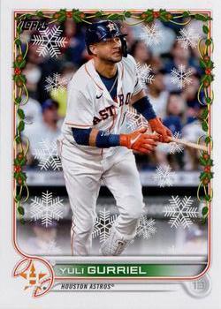 #HW4 Yuli Gurriel - Houston Astros - 2022 Topps Holiday Baseball