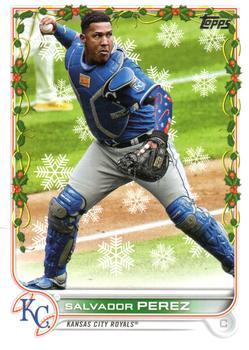 #HW51b Salvador Perez - Kansas City Royals - 2022 Topps Holiday Baseball