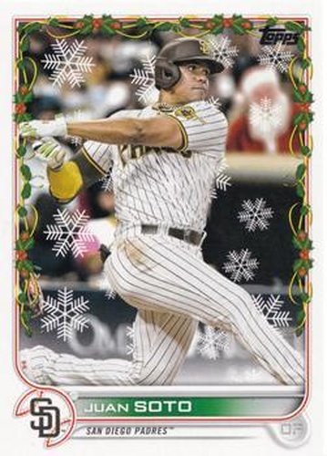 #HW55d Juan Soto - San Diego Padres - 2022 Topps Holiday Baseball