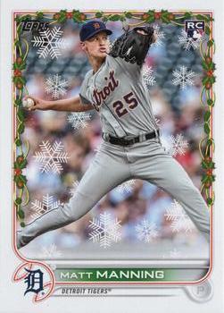 #HW58 Matt Manning - Detroit Tigers - 2022 Topps Holiday Baseball