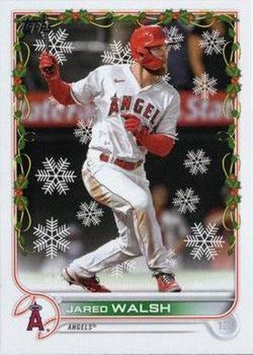 #HW5 Jared Walsh - Los Angeles Angels - 2022 Topps Holiday Baseball