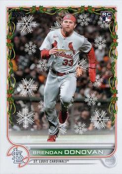 #HW61 Brendan Donovan - St. Louis Cardinals - 2022 Topps Holiday Baseball