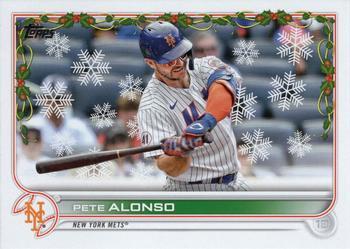 #HW65 Pete Alonso - New York Mets - 2022 Topps Holiday Baseball