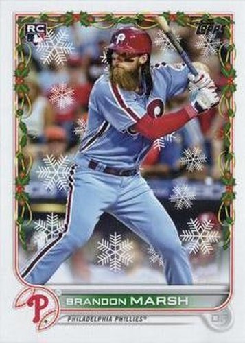 #HW66 Brandon Marsh - Philadelphia Phillies - 2022 Topps Holiday Baseball