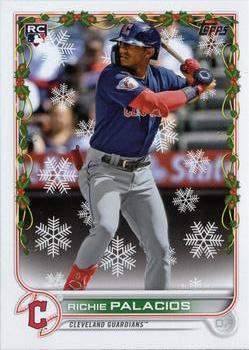 #HW69 Richie Palacios - Cleveland Guardians - 2022 Topps Holiday Baseball