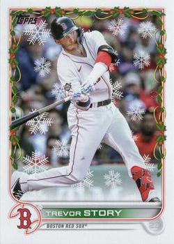 #HW70 Trevor Story - Boston Red Sox - 2022 Topps Holiday Baseball