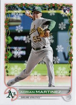 #HW76 Adrian Martinez - Oakland Athletics - 2022 Topps Holiday Baseball