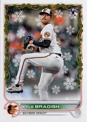 #HW77 Kyle Bradish - Baltimore Orioles - 2022 Topps Holiday Baseball